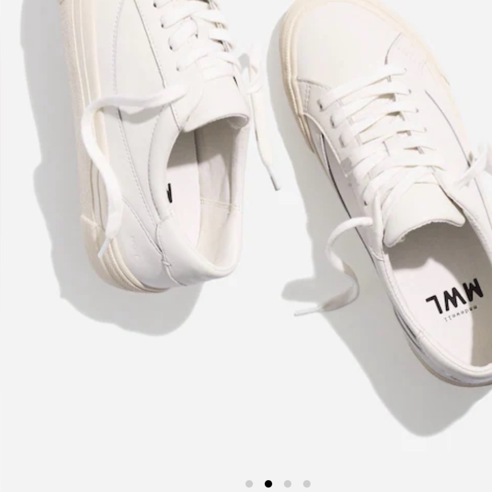 Madewell White Sneakers great condition